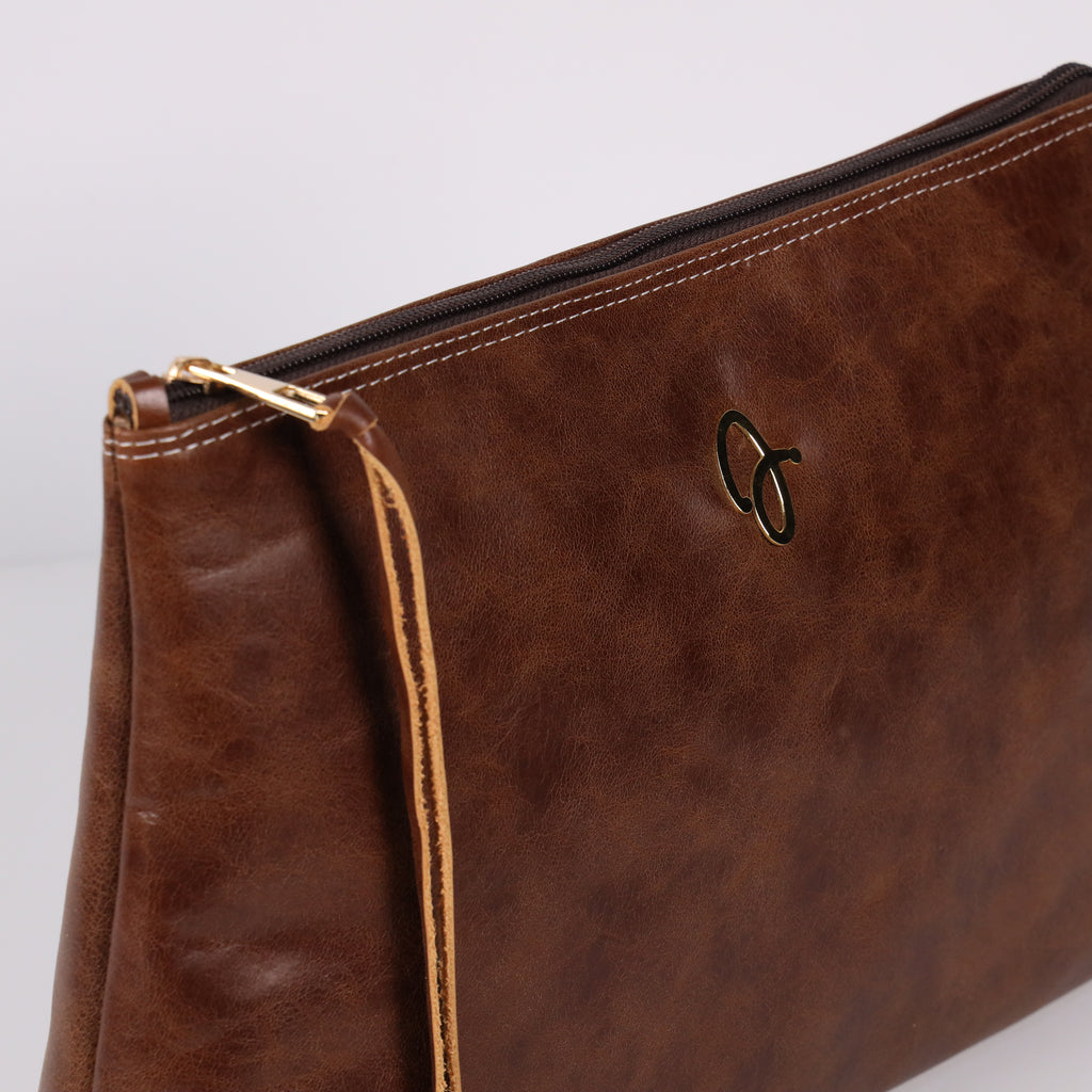 Nora Brown Pouch