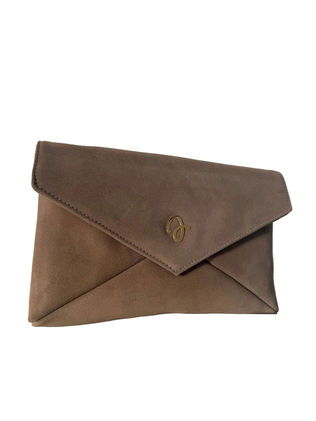 Camel Suede Envelope