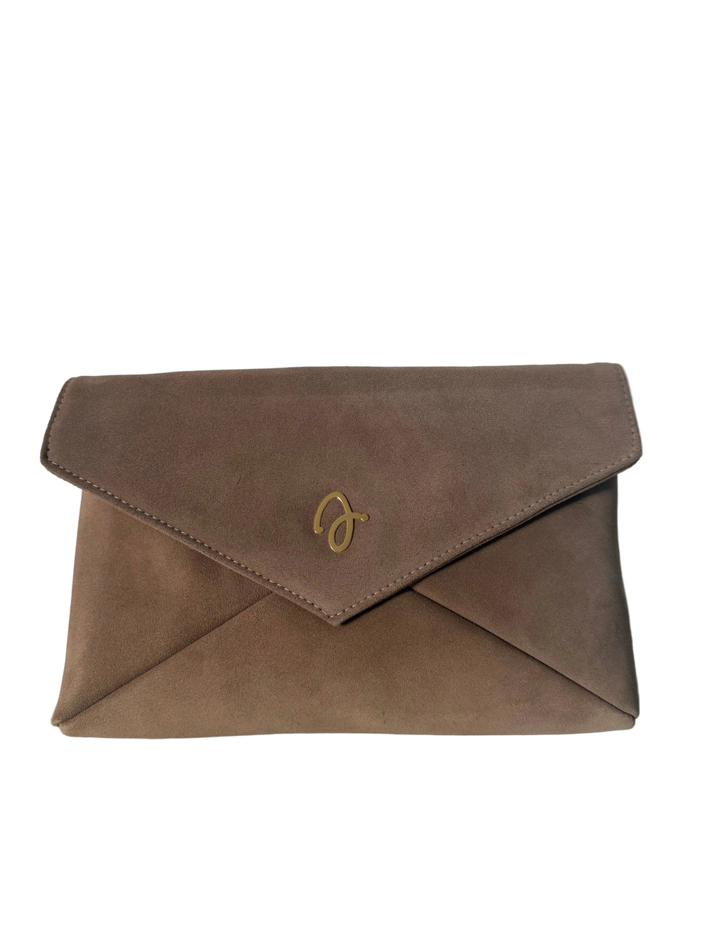 Camel Suede Envelope