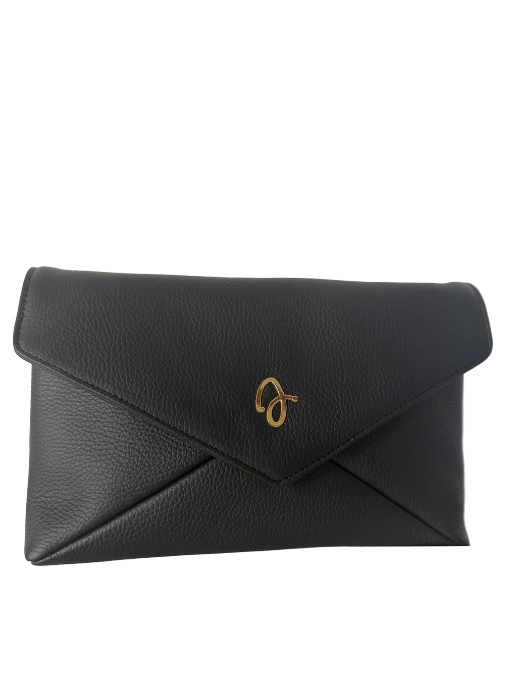 Black Leather Envelope