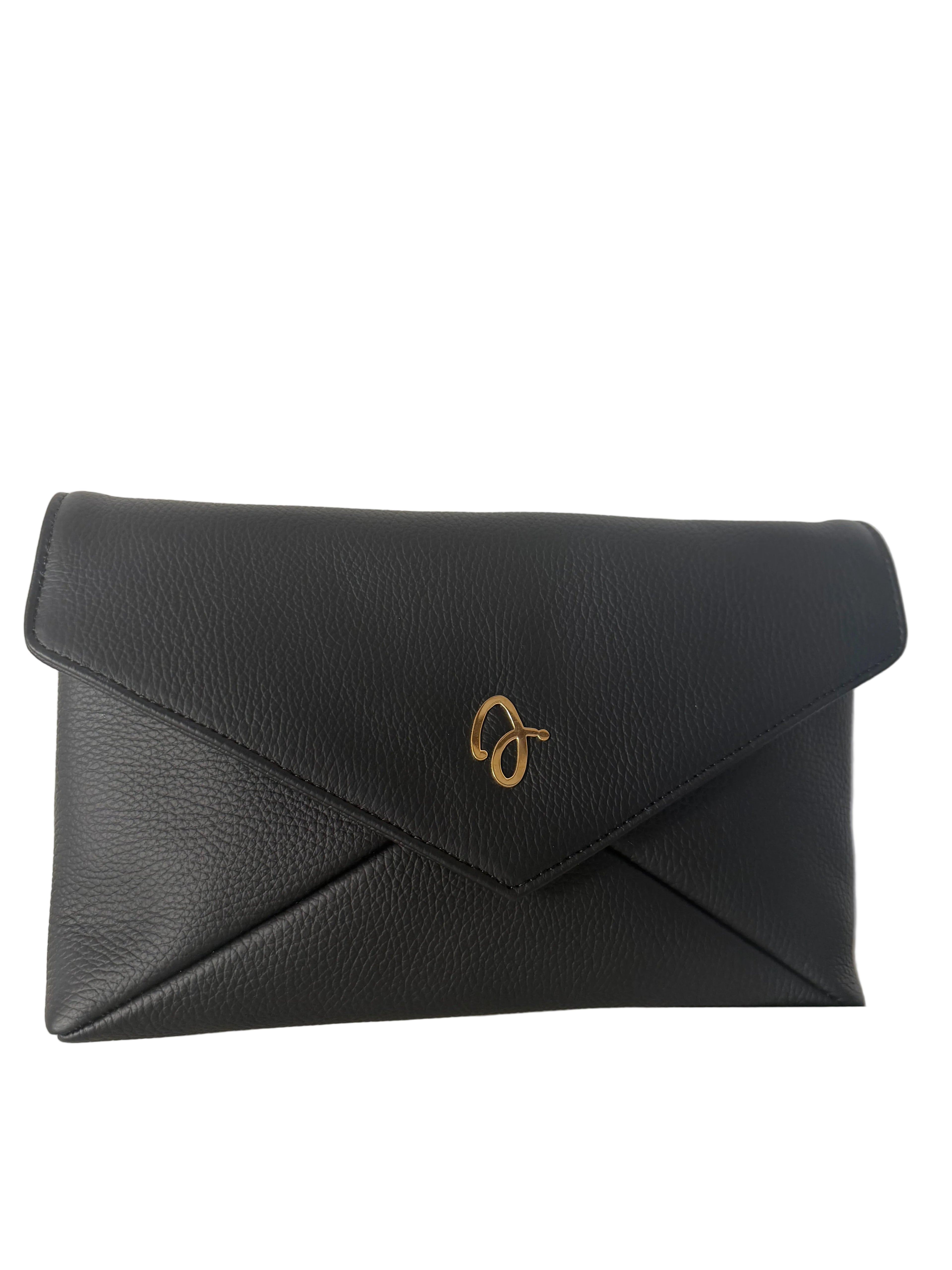 Black Leather Envelope