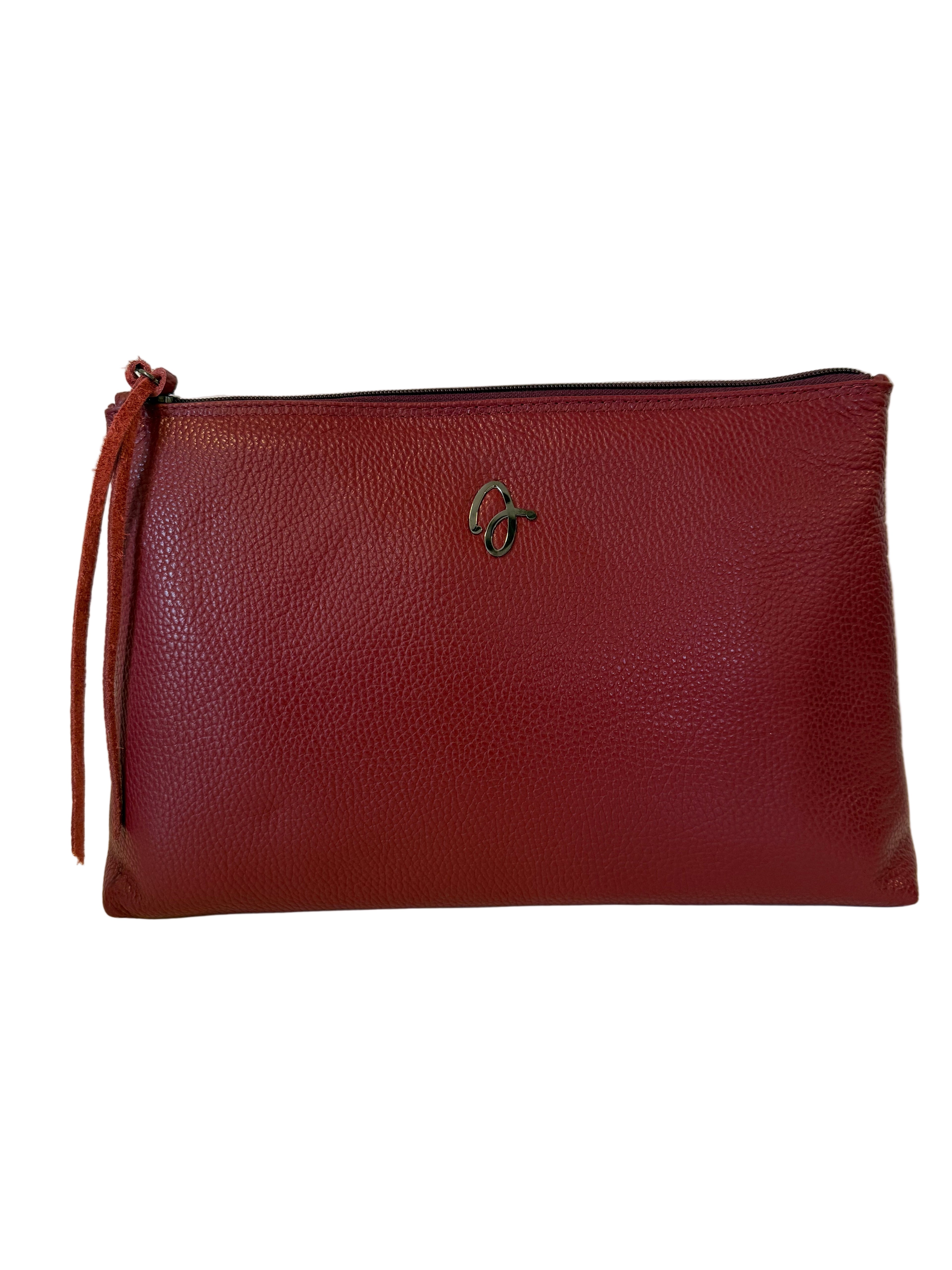 Nora Bordeaux Pouch